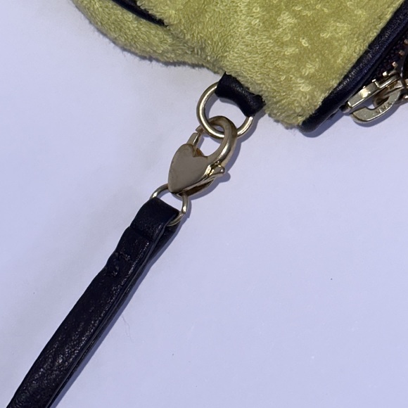 Vintage Juicy Couture wristlet w/large Juicy Charms Authentic & rare 💗💛❤️ - Picture 9 of 12